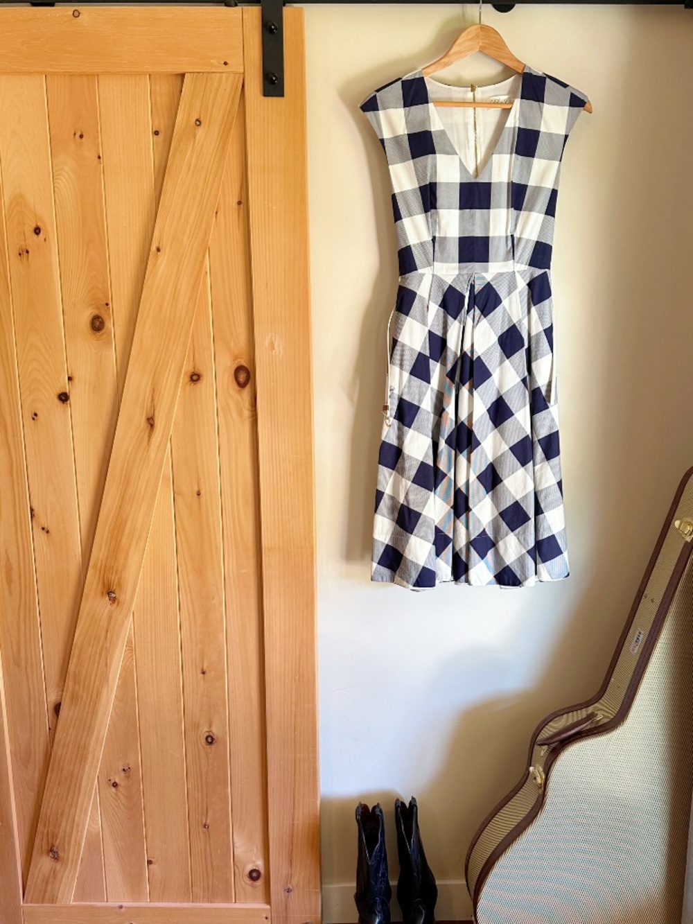Gingham Dress